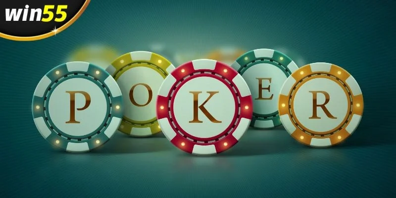 Quy luật chơi cá cược game bài poker Win55 đơn giản